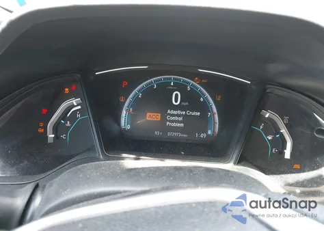 2020 Honda Civic Lx из США, поврежденный, VIN 19XFC2F68LE026737